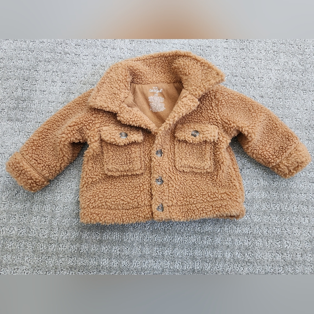Cat & Jack Baby Faux Shearling Jacket‎ (3-6M)